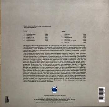 LP Hans-Joachim Roedelius: Selbstportrait (Teil 1 Sanfte Musik)