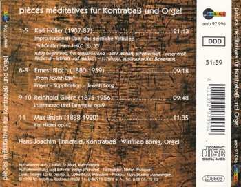 CD Winfried Bönig: Pièces Médiatives Für Kontrabaß Und Orgel