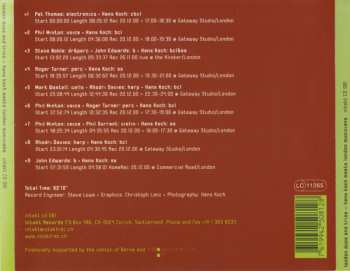 CD Hans Koch: London Duos And Trios (Hans Koch Meets London Musicians)