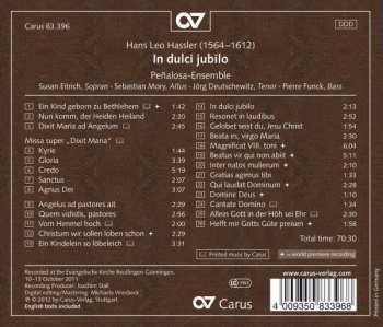 CD Hans Leo Haßler: In Dulcio Jubilo
