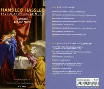 2CD Hans Leo Haßler: Sacred And Secular Music - Aus Tieffer Noth - Feinslieb, Du Hast Mich Gefangen