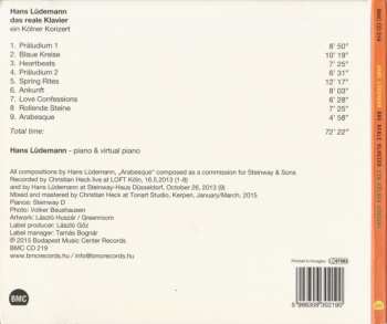 CD Hans Lüdemann: Das Reale Klavier (Ein Kölner Konzert)