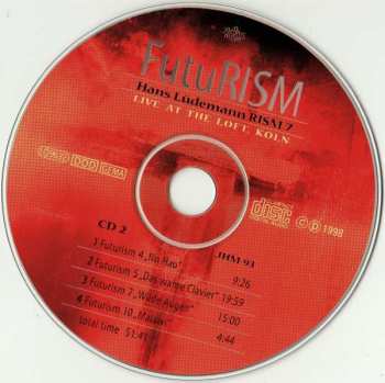 2CD Hans Lüdemann RISM 7: FutuRISM (Live At The Loft, Köln)