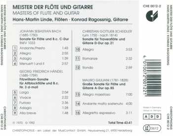 CD Hans-Martin Linde: Meister Der Flöte Und Gitarre