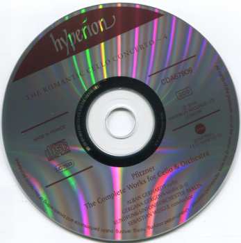 CD Alban Gerhardt: Cello Concerto In G Major Op 42 / Cello Concerto In A Minor Op 52 / Cello Concerto Op Posth. / Duo Op 43