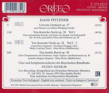 2CD Symphonie-Orchester Des Bayerischen Rundfunks: Chorwerke (Urworte Orphisch / Von Deutscher Seele / Das Dunkle Reich)