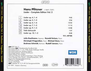 5CD/Doos Christoph Prégardien: Lieder Complete Edition
