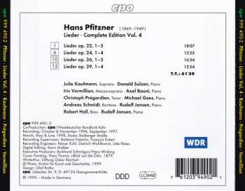 5CD/Doos Christoph Prégardien: Lieder Complete Edition