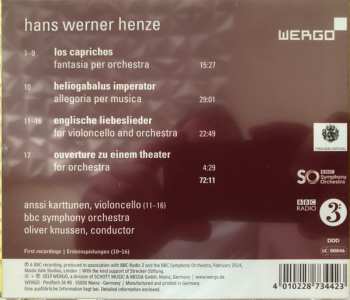 CD BBC Symphony Orchestra: Heliogabalus Imperator / Works For Orchestra