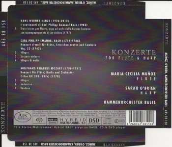 SACD Wolfgang Amadeus Mozart: Konzerte For Flute & Harp