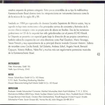 SACD Wolfgang Amadeus Mozart: Konzerte For Flute & Harp