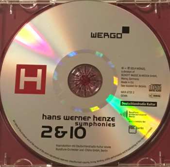 CD Rundfunk-Sinfonieorchester Berlin: Symphonies 2 & 10