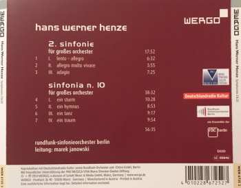 CD Rundfunk-Sinfonieorchester Berlin: Symphonies 2 & 10