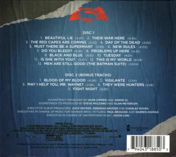 2CD Hans Zimmer: Batman v Superman: Dawn Of Justice (Original Motion Picture Soundtrack) DLX