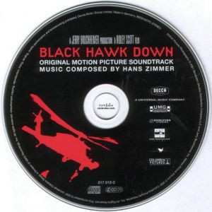 CD Hans Zimmer: Black Hawk Down (Original Motion Picture Soundtrack)