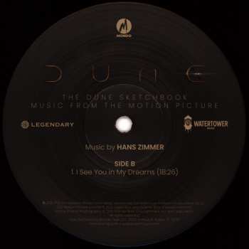 2LP Hans Zimmer: Dune (The Dune Sketchbook) (Music From The Soundtrack)