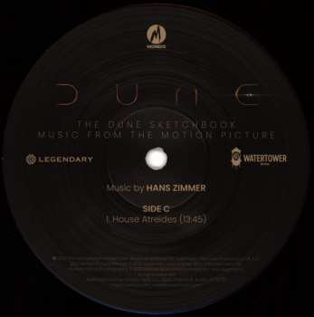 2LP Hans Zimmer: Dune (The Dune Sketchbook) (Music From The Soundtrack)