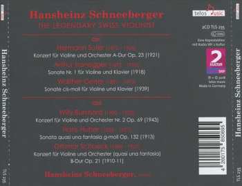 2CD Hansheinz Schneeberger: The Legendary Swiss Violinist