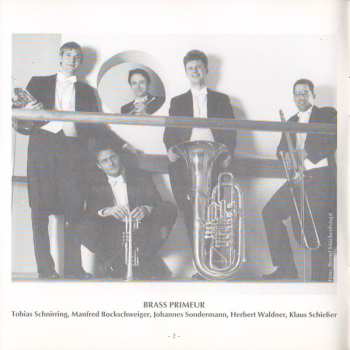 CD Oliver Triendl: Musik Für Blechbläser & Klavier