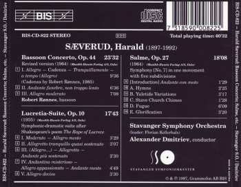 CD Harald Sæverud: Bassoon Concerto • Lucretia Suite • Salme (Symphony In One Movement)