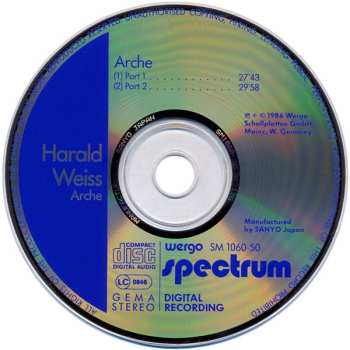CD Harald Weiss: Arche