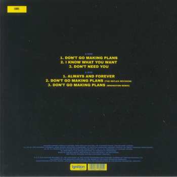 LP Hard-Fi: Don't Go Making Plans CLR | LTD | NUM