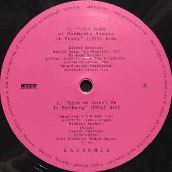 LP Harmonia: Documents 1975