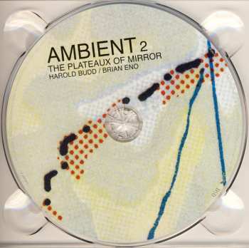 CD Brian Eno: Ambient 2 The Plateaux Of Mirror DIGI