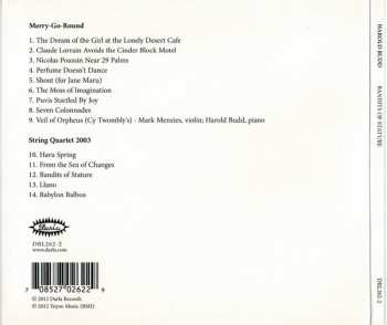 CD Harold Budd: Bandits Of Stature