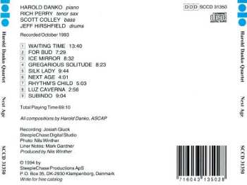 CD Harold Danko Quartet: Next Age