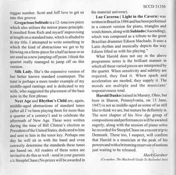 CD Harold Danko Quartet: Next Age