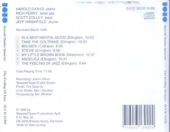 CD Harold Danko Quartet: The Feeling Of Jazz