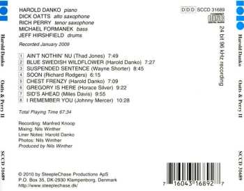 CD Harold Danko Quintet: Oatts & Perry II