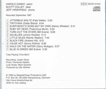 CD Harold Danko Trio: Three Of Four