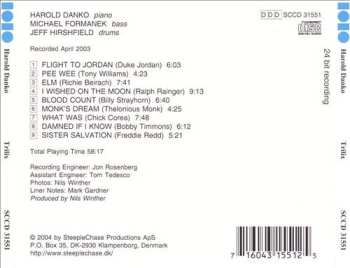 CD Harold Danko Trio: Trilix