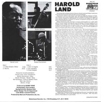 CD Harold Land: A New Shade Of Blue LTD