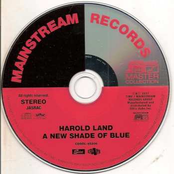 CD Harold Land: A New Shade Of Blue LTD
