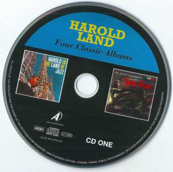 2CD Harold Land: Four Classic Albums