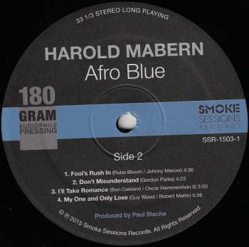 2LP Harold Mabern: Afro Blue