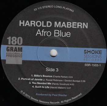 2LP Harold Mabern: Afro Blue