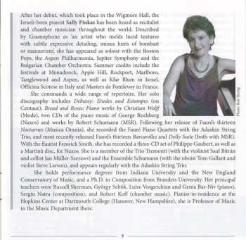 CD Sally Pinkas: Piano Music