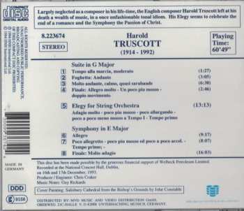 CD Gary Brain: Orchestral Works (Symphony In E Major / Suite In G Major / Elegy)