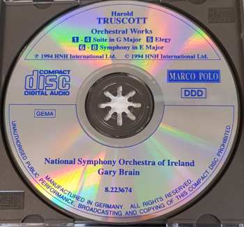 CD Gary Brain: Orchestral Works (Symphony In E Major / Suite In G Major / Elegy)