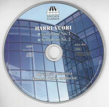 CD Harri Vuori: Symphonies Nos. 1 And 2