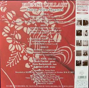 2LP Harry Allen Quartet: French Lullaby LTD
