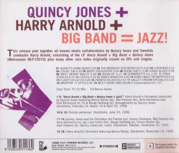 CD Quincy Jones: Harry Arnold + Big Band + Quincy Jones = Jazz!