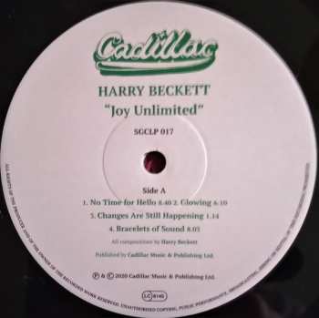 LP Harry Beckett: Joy Unlimited LTD