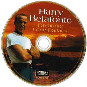CD Harry Belafonte: Favourite Love Ballads