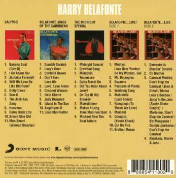 5CD/Doos Harry Belafonte: Original Album Classics