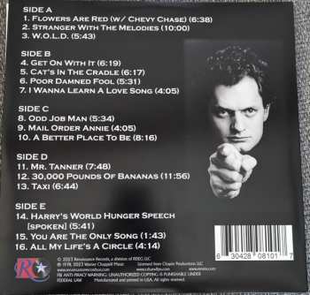 3LP Harry Chapin: Live At The Capitol Theater - Passaic, New Jersey October 21, 1978 CLR | LTD